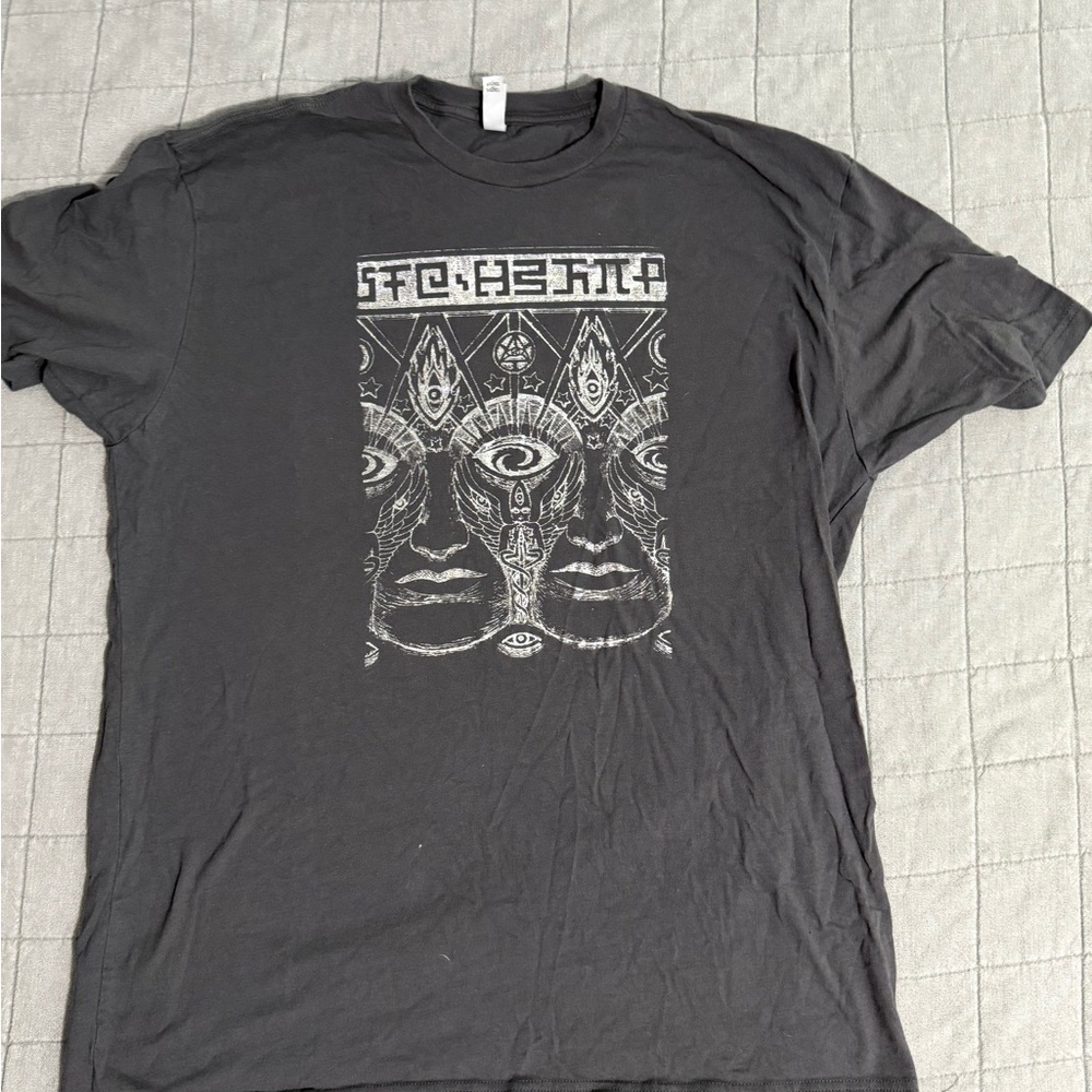 Alex Grey COSM Chapel Of Sacred Mirrors Entheon Limited Holographic T-Shirt